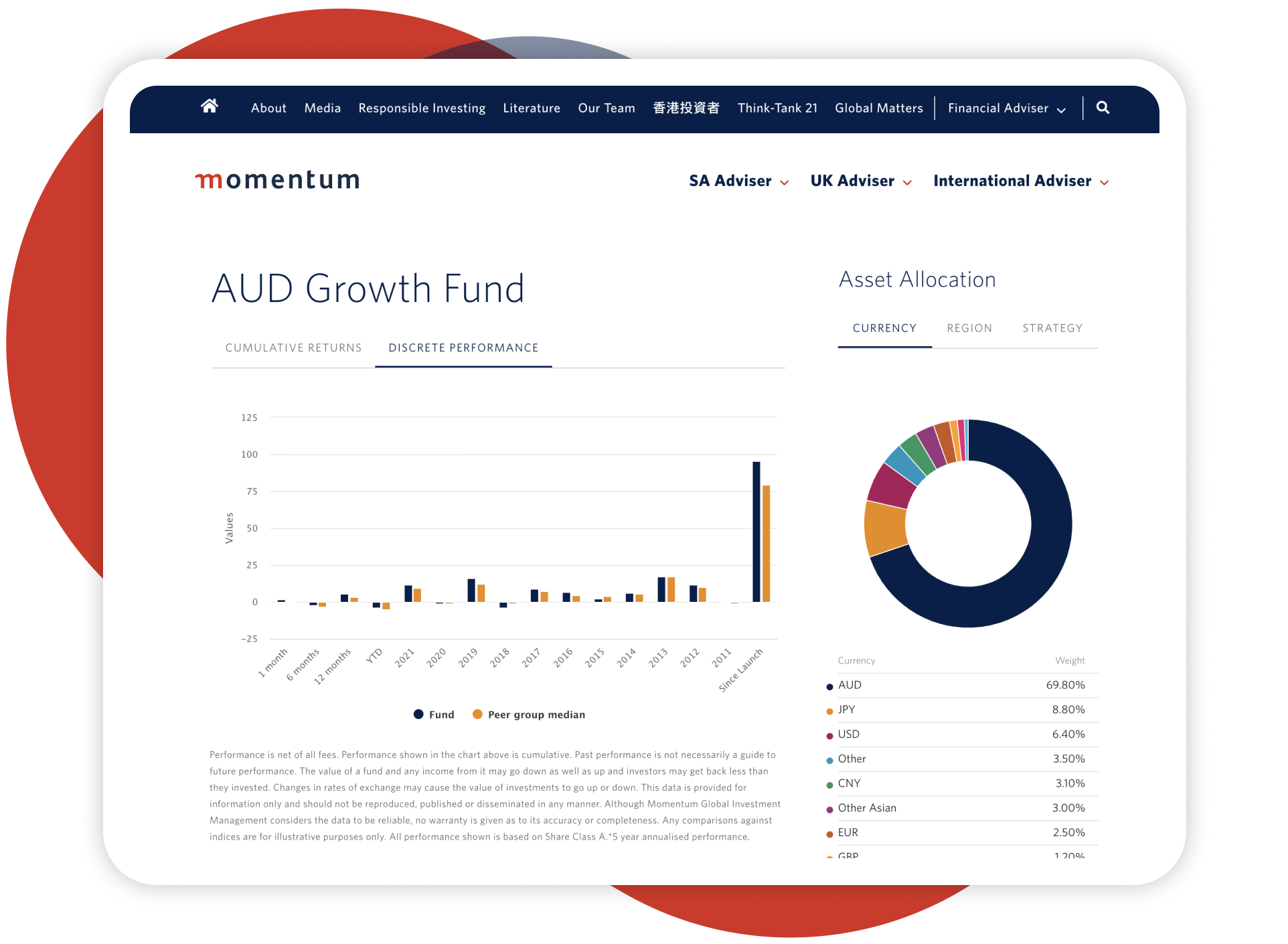 Momentum interactive fund factsheet
